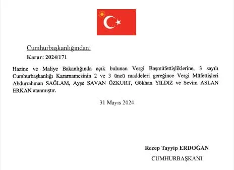 SON DAKİKA I Başkan Erdoğan imzaladı: Atama kararları Resmi Gazete'de-3