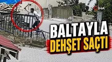 Sivas'ta baltalı dehşet: 3 kişiyi yaraladı