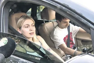 Genç şarkıcı Aleyna Tilki'nin panik hali: Camı kapattı!