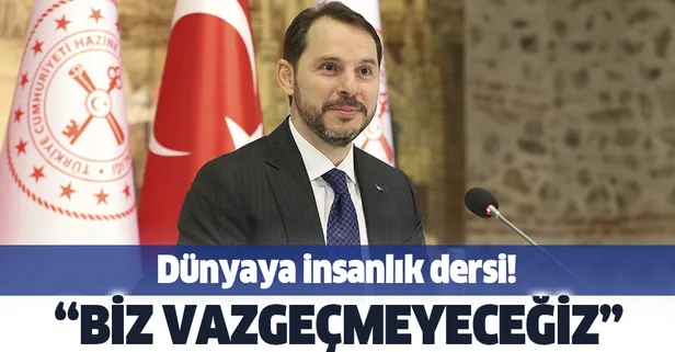 Son dakika: Hazine ve Maliye Bakanı Berat Albayrak'tan Dünya Mülteciler Günü mesajı