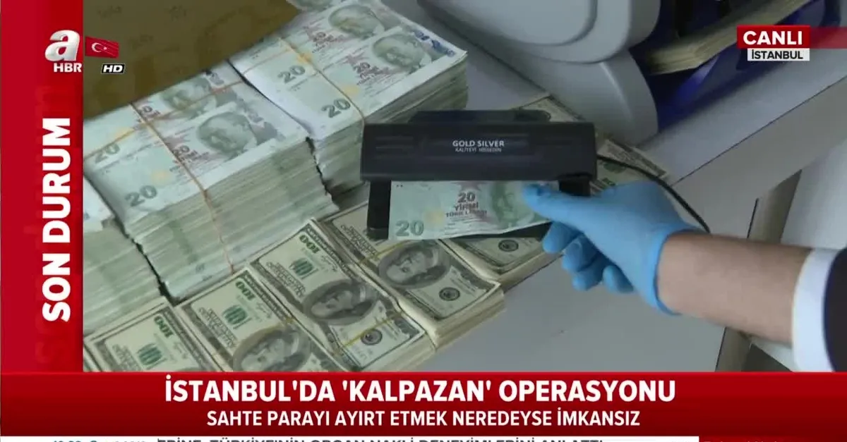 İstanbul'da sahte para operasyonu: 8 gözaltı