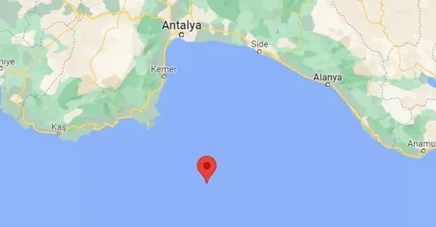 Son dakika: Antalya'da 3,5 büyüklüğünde deprem | Son depremler