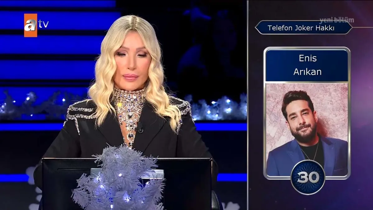 Kim Milyoner Olmak İster’de Seda Sayan’dan 500 binlik soruda beklenmedik hamle! Telefon jokerinde Enis Arıkan var