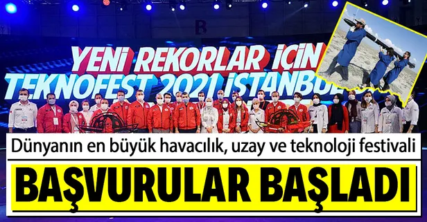 Araştırmacı gençlerin ilgiyle takip ettiği TEKNOFEST'te, 2021 Teknoloji Yarışmaları başvuruları başladı