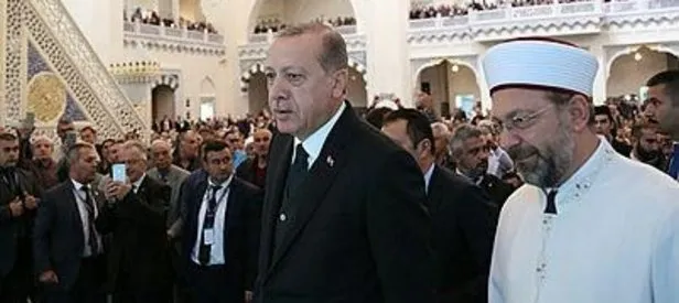 Cumhurbaşkanı Erdoğan: Bu Türkiyede bir ilk