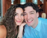 Cedi Osman ve Ebru Şahin Çeşme’de aşka geldi! Şahin eşini öpücük yağmuruna tuttu