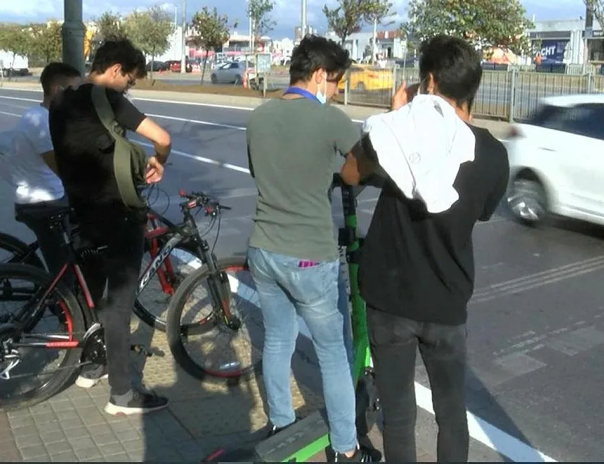 Scooter kullanan gencin feci ölümü