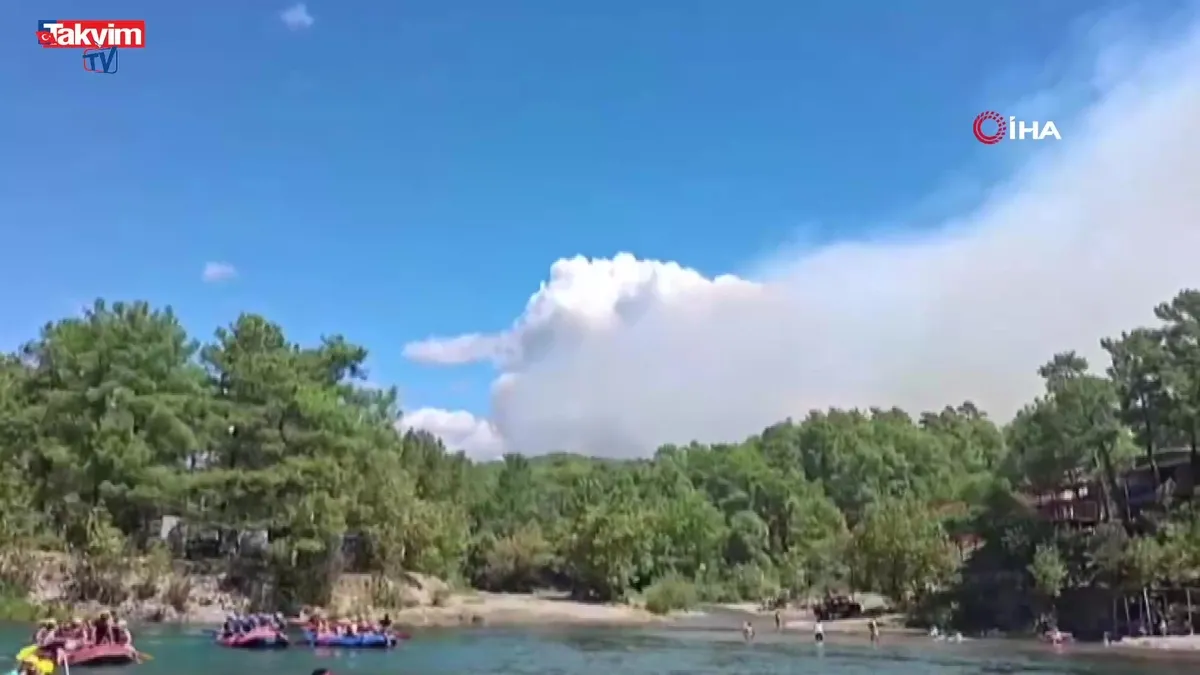 Antalya'da korkutan orman yangını!