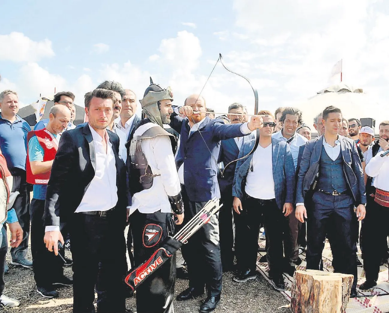 Tarih canlandı