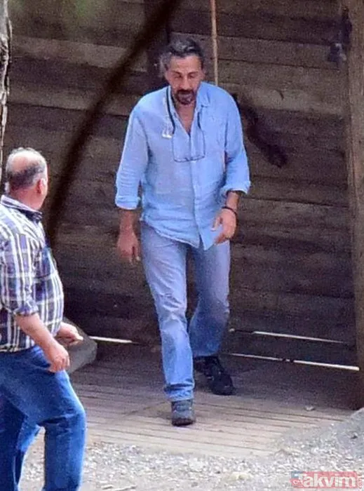 Özgü Namal'ın köy hayatı böyle görüntülendi