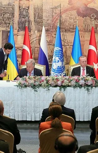 Tahıl gemileri demir alıyor! Müşterek Koordinasyon Merkezi İstanbul'da açıldı: Hedef 50 milyon ton