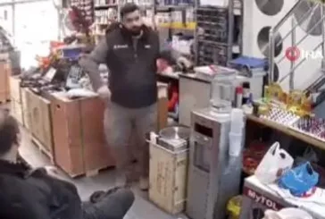 Bursa'daki depremden çayıyla kaçtı! Sosyal medyada viral olan o görüntü