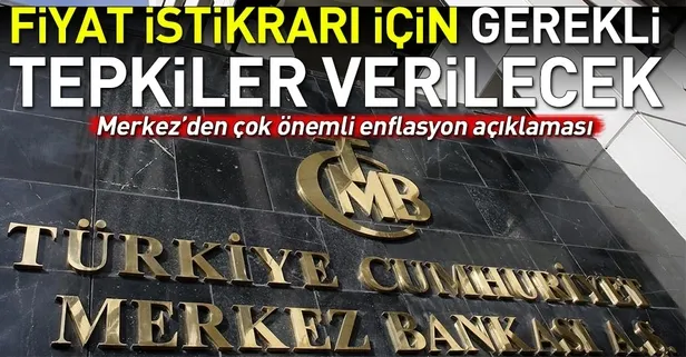 Merkez Bankası'ndan enflasyon açıklaması