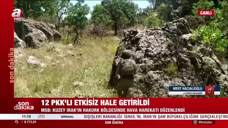 12 PKK'lı etkisiz'leş'tirildi!