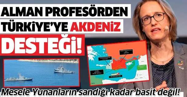 Alman Hukuk Profesörü Nele Matz-Lück’ten Türkiye’nin Doğu Akdeniz tezlerine destek