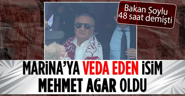 Eski İçişleri Bakanı Mehmet Ağar Yalıkavak Marina'daki görevinden ayrıldı