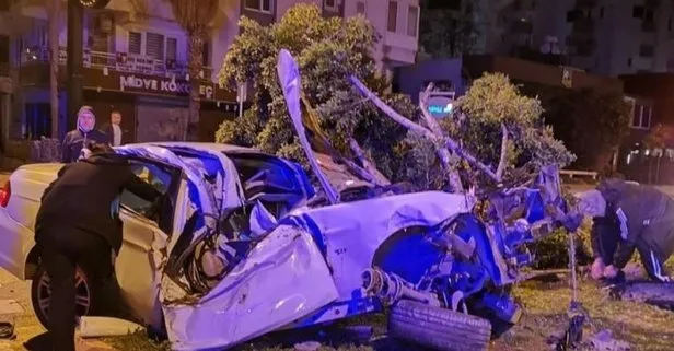 Antalya’da korkunç kaza! Genç sürücü hayatını kaybetti