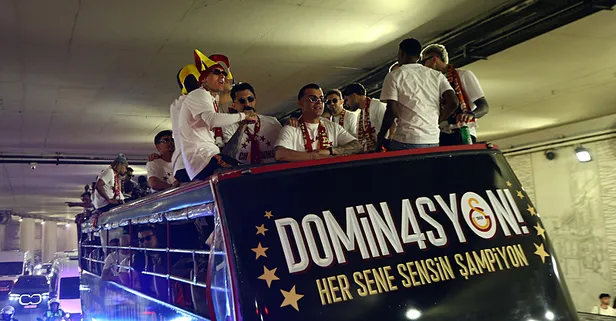Galatasaray'ın şampiyonluk kutlaması öncesi korku dolu anlar! Faciaya ramak kaldı