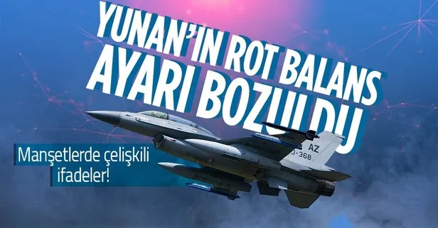Türkiye’ye verilecek F-16’lar Yunanistan’ın ayarını bozdu! Yunan basınında çelişkili ifadeler