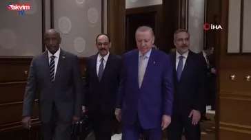 Başkan Erdoğan Sudan Egemenlik Konseyi Başkanı El Burhan ile görüştü