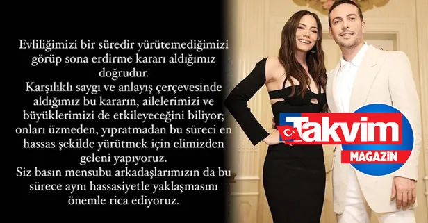 Demet Özdemir Oğuzhan Koç boşandı mı son dakika? Demet Özdemir Oğuzhan Koç ayrıldı mı, neden? Kaç ay evli kaldılar?