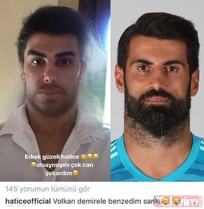 Hatice cinsiyet değiştirince Fenerbahçe’nin yıldız kalecisi Volkan Demirel’e benzedi! İşte ünlülerin yeni akımı...