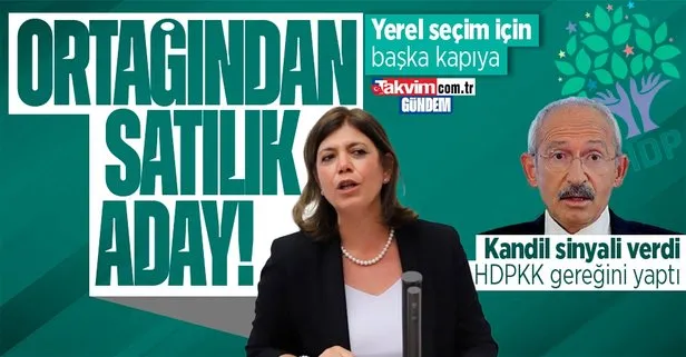 Bay Bay Kemal’i satan satana! HDPKK’lı Meral Danış Beştaş: Yerel seçimde kendi adayımızı çıkarabiliriz