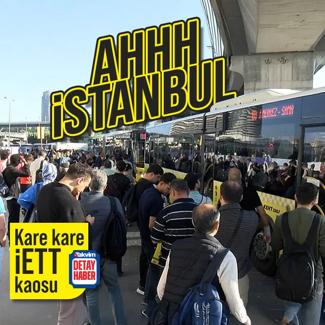 Kare kare kaos! İBBden ödeme alamayan Özel Halk Otobüsleri kontak kapattı İstanbullu perişan oldu