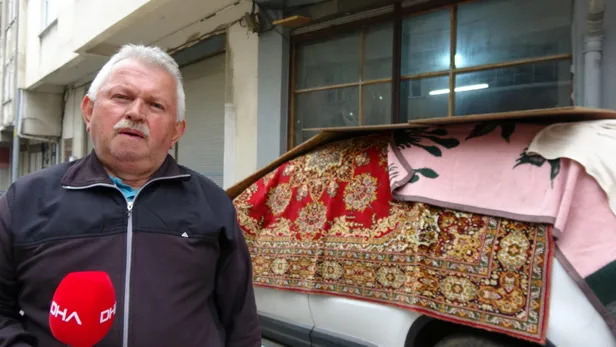 Ordu'da araçları doludan korumak için tahtalı önlem-3