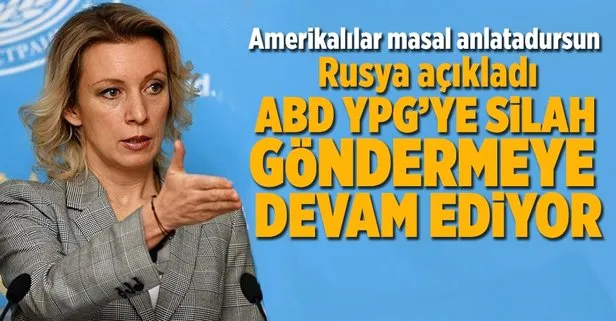 Rusya: ABD, YPG’ye silah göndermeye devam ediyor