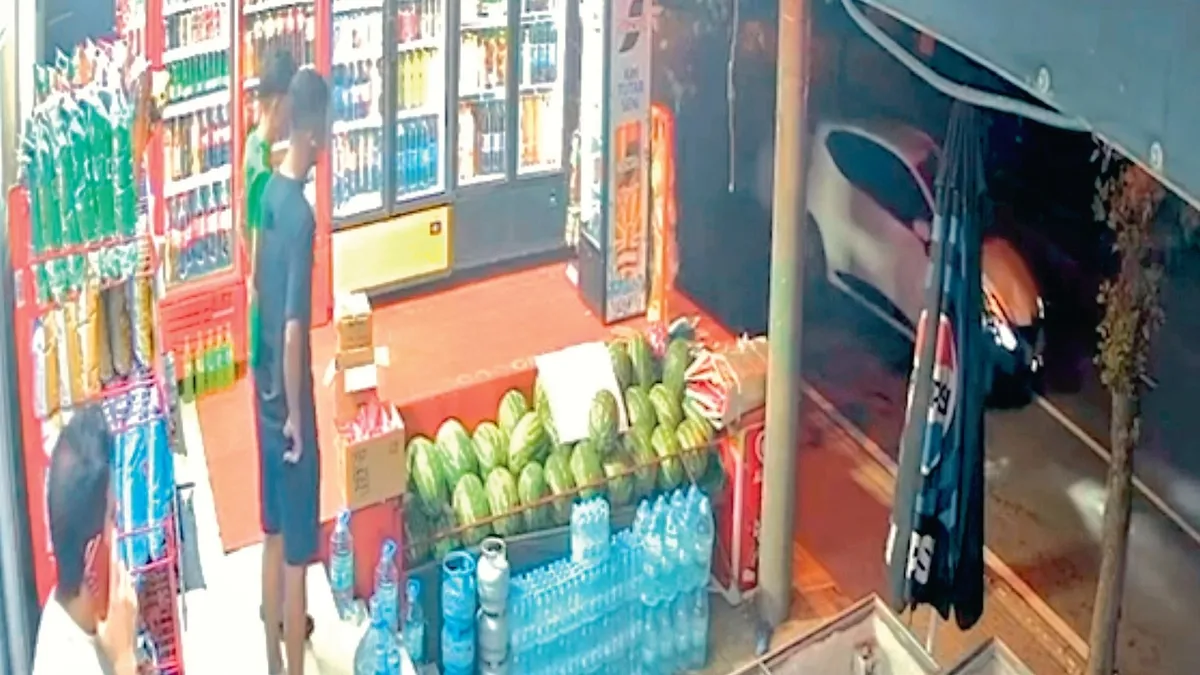 Kocaeli'de genç kıza çarpıp üzerinden geçen sürücü tutuklandı! Kaza anı kamerada