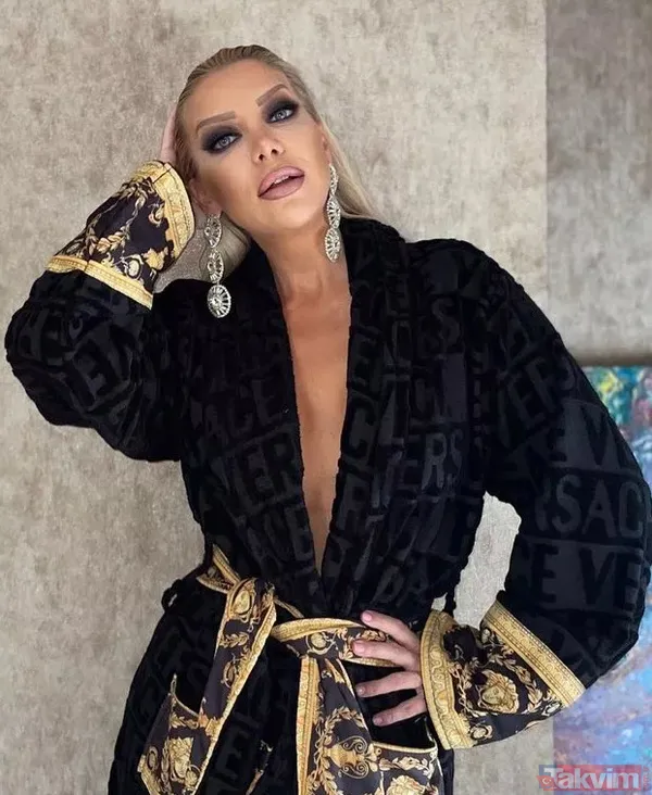 Gülşah Saraçoğlu sütyenli pozundan sonra bu kez de bornozlu 'hazırım' Eski haliyle olay yaratan Gülşah Saraçoğlu... - 8