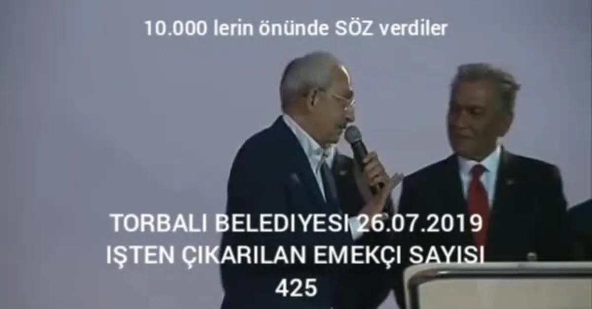 İşten çıkarma yok diye söz veren CHP'li başkan İsmail Uygur işçi kıyımı yaptı
