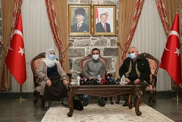 Bir aile daha oğluna kavuştu!