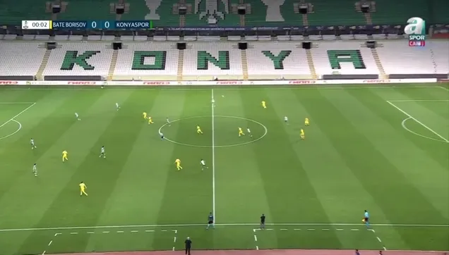 BATE Borisov 0-3 Konyaspor | MAÇ ÖZETİ