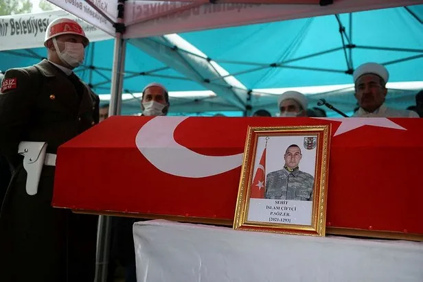 Başkan Erdoğan şehit er İslam Çiftçi'nin ailesine başsağlığı mesajı gönderdi-1