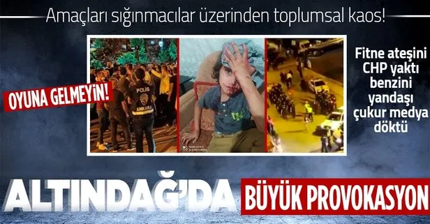 Son dakika: Ankara Altındağ’da büyük provokasyon: Sığınmacılar üzerinden toplumsal kaos hedefleniyor