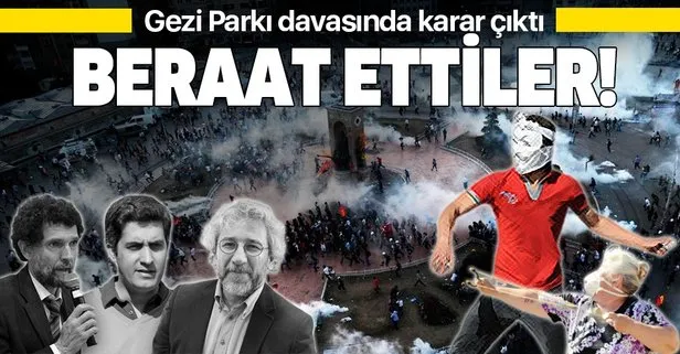 Gezi Parkı davasında karar çıktı!