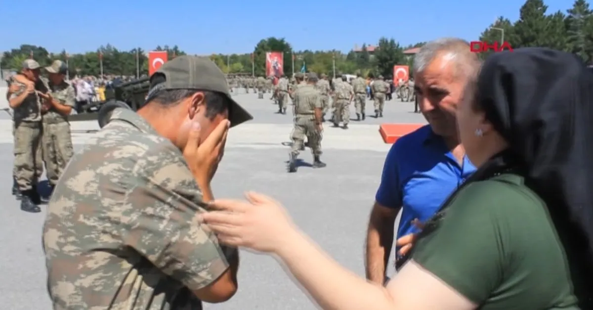 yemin toreninde aglatan goruntuler oksuz asker agladi herkes agladi video