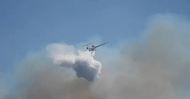 İzmir'in Urla ilçesinde yangın! Havadan ve karadan müdahale sonrası kontrol altına alındı