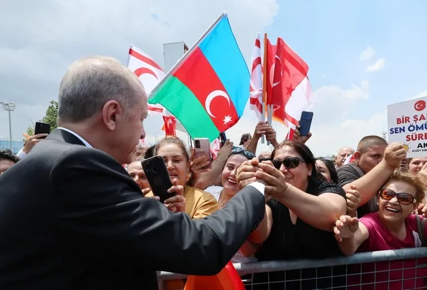 Gelenek bozulmadı! İlk durak KKTC... Başkan Recep Tayyip Erdoğan: Masaya dönüş için tanınma şart-3