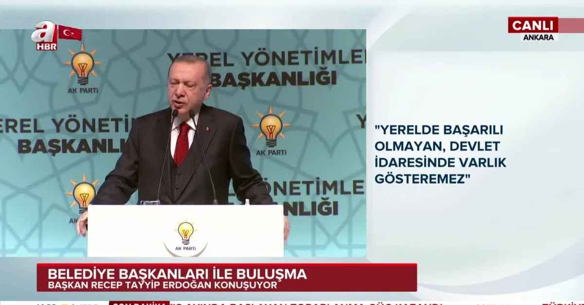Son dakika: Başkan Erdoğan'dan belediye başkanlarıyla toplantıda önemli açıklamalar