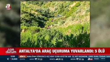 Antalya'da kaza: 5 ölü 2 yaralı