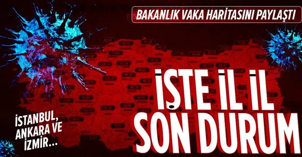 Son dakika: İllere göre 15-21 Mayıs haftalık koronavirüs vaka sayısı açıklandı! İstanbul, Ankara ve İzmir...