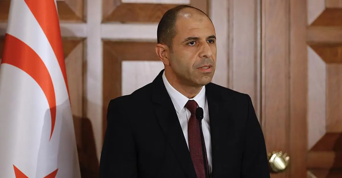 KKTC Dışişleri Bakanı Kudret Özersay'dan Doğu Akdeniz ve kapalı Maraş açıklaması