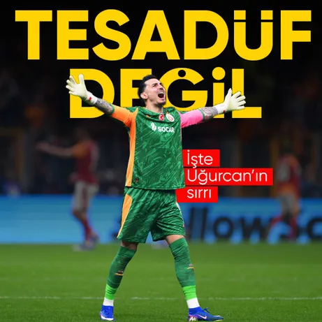 İşte Uğurcan Çakır’ın sırrı