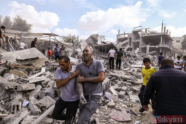 Dikkat!+18 | ABD'den soykırıma kalkan el! İşte işgalci İsrail'in Gazze'de uyguladığı katliamdan vahşet kareleri - 13