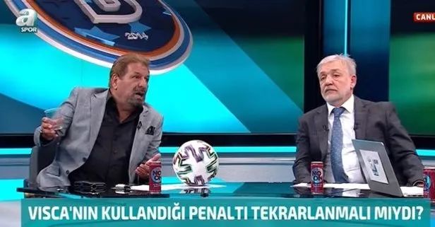 Erman Toroğlu Başakşehir-Fenerbahçe maçındaki tartışmalı pozisyonu değerlendirdi: Visca’nın penaltısı tekrar edilmeliydi