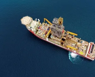 Kanuni Sondaj Gemisi Türkali-4 kuyusunda