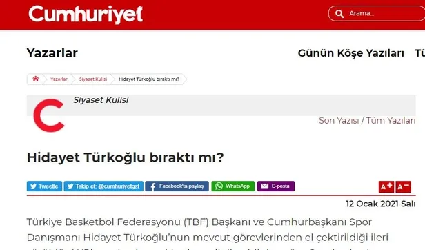 SON DAKİKA: CHP yandaşı medyanın 'Hidayet Türkoğlu' yalanı elinde patladı: Görevimi gururla sürdürmeye devam ediyorum-6